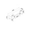 Manhattan Comfort Haley TV Stand 70.9 in White & Black Marble  in White and Black Marble TV004-WB - alternate 7
